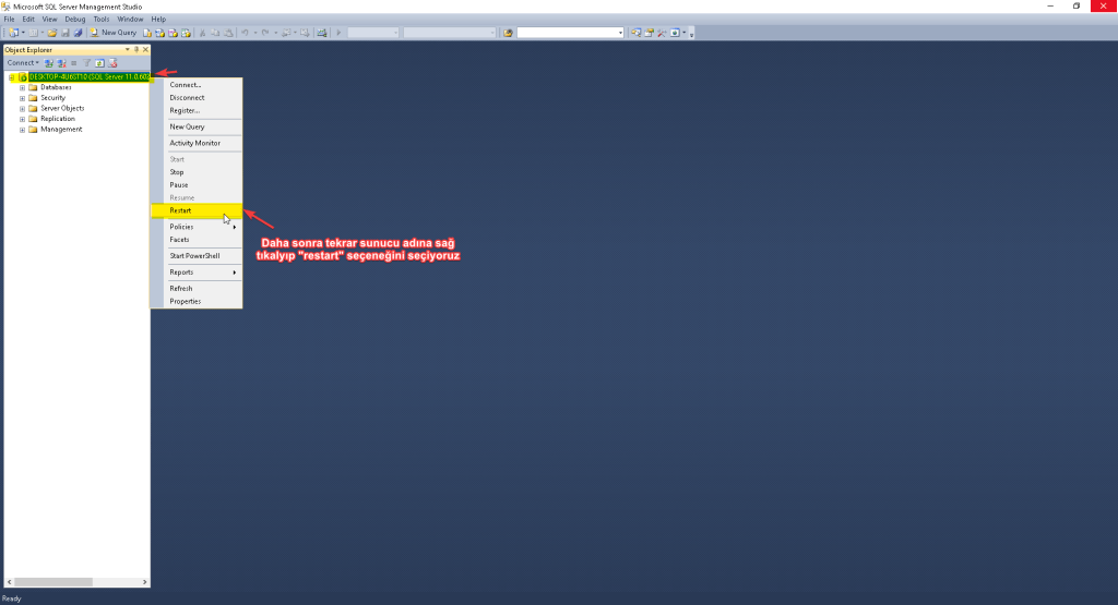 Adım 23 - Sunucu Ayaları